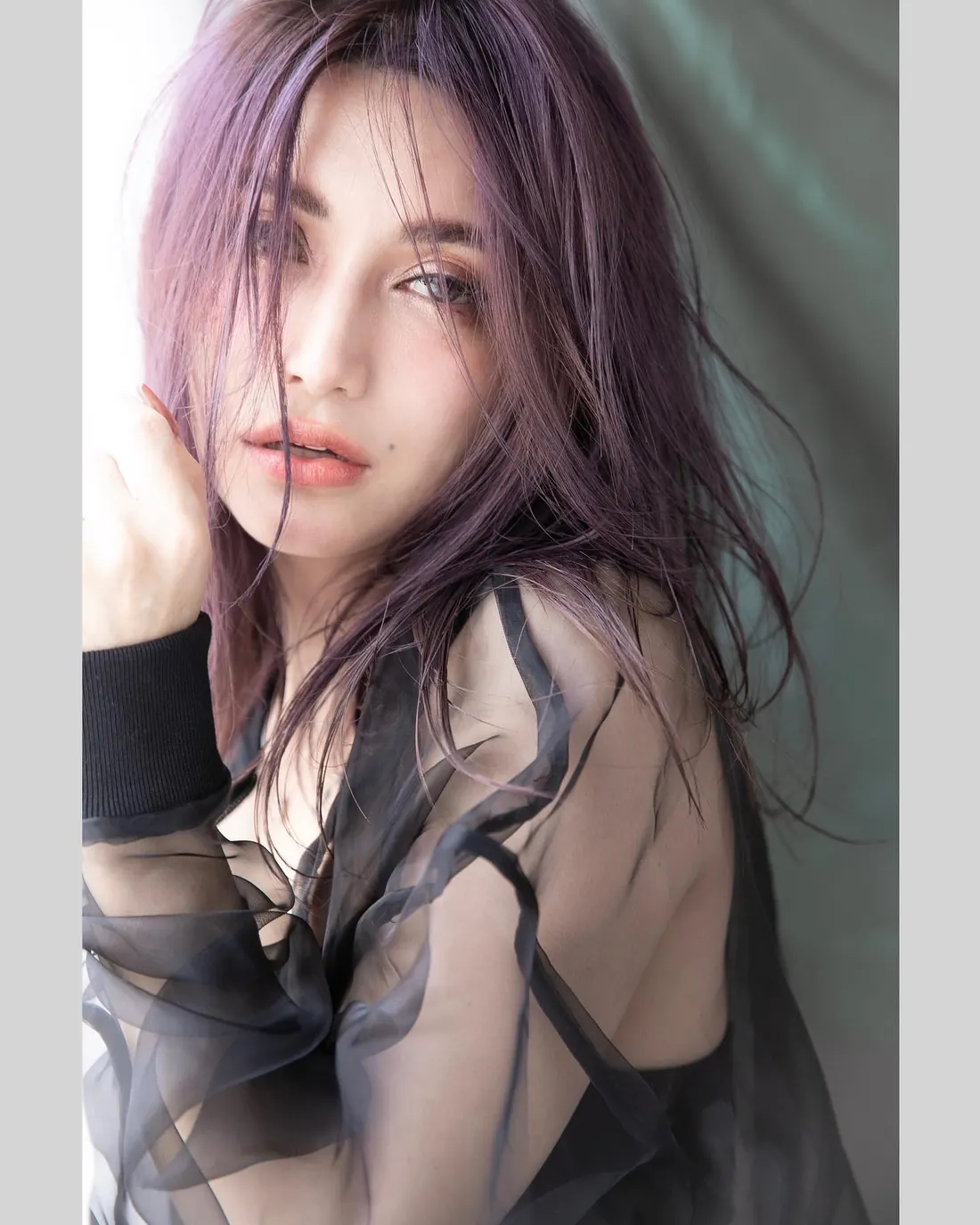 カラーのヘアスタイル