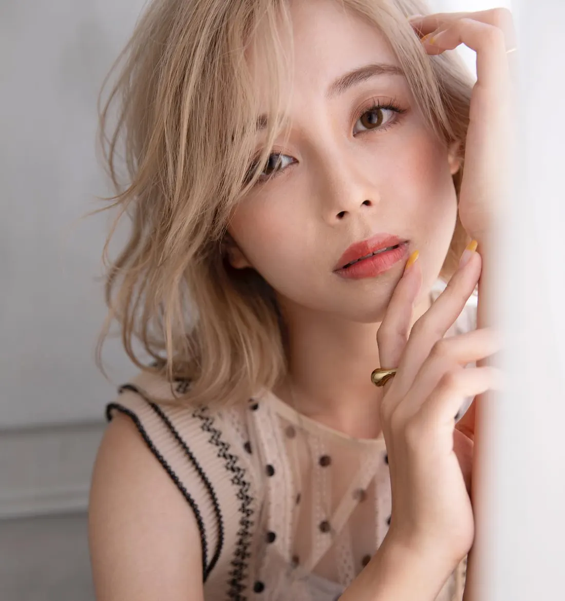 カラーのヘアスタイル