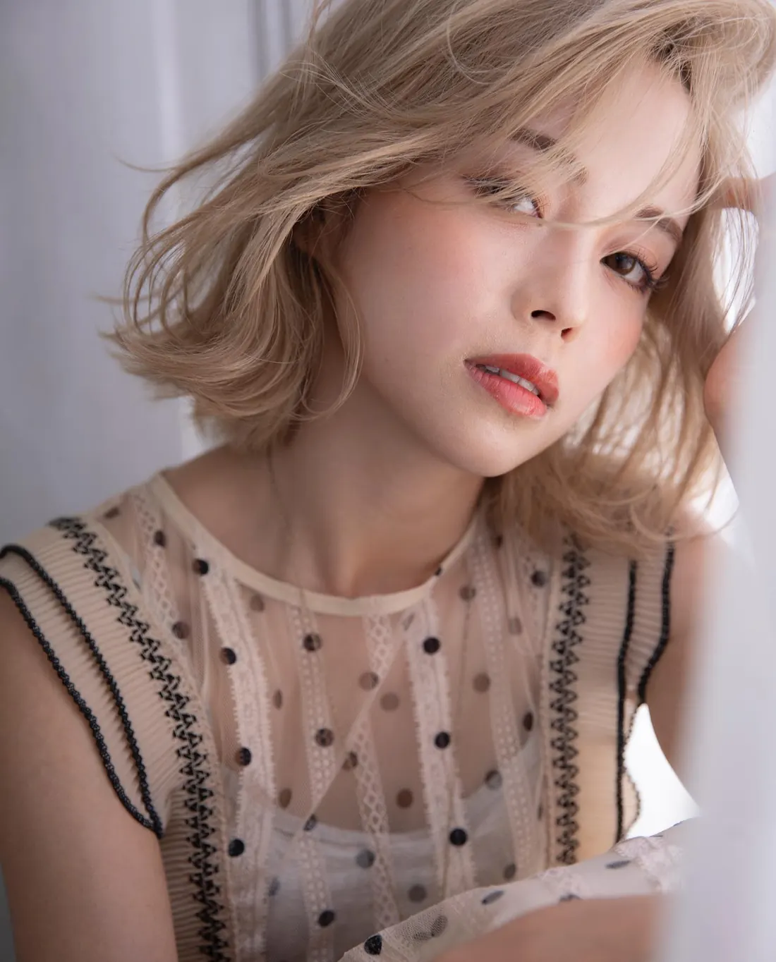 カラーのヘアスタイル