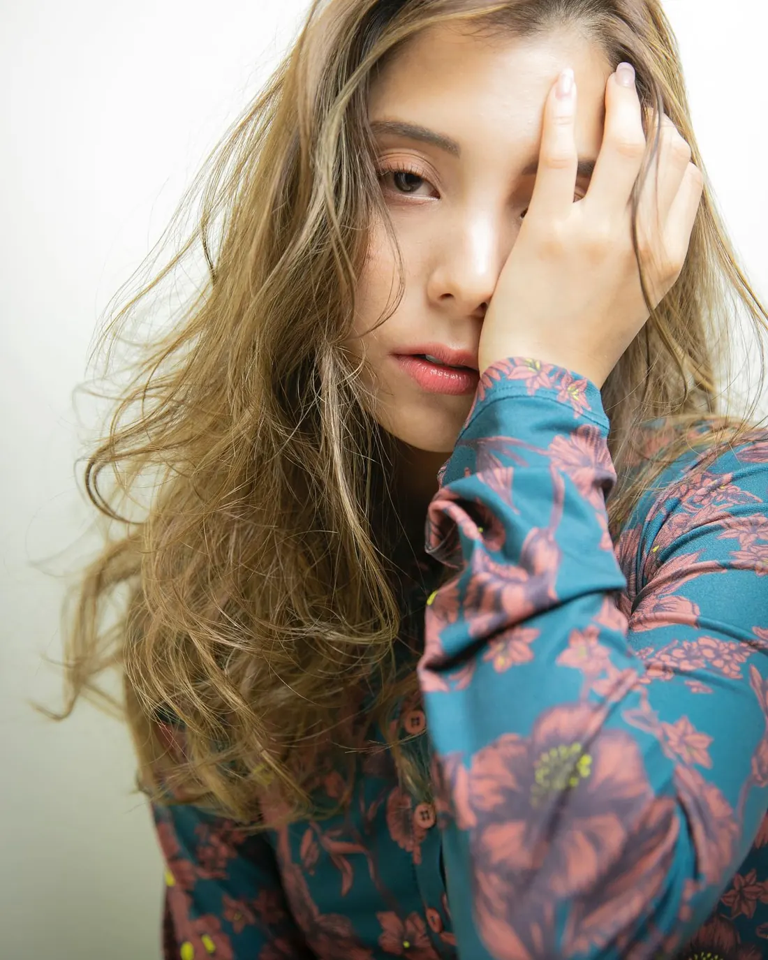カラーのヘアスタイル