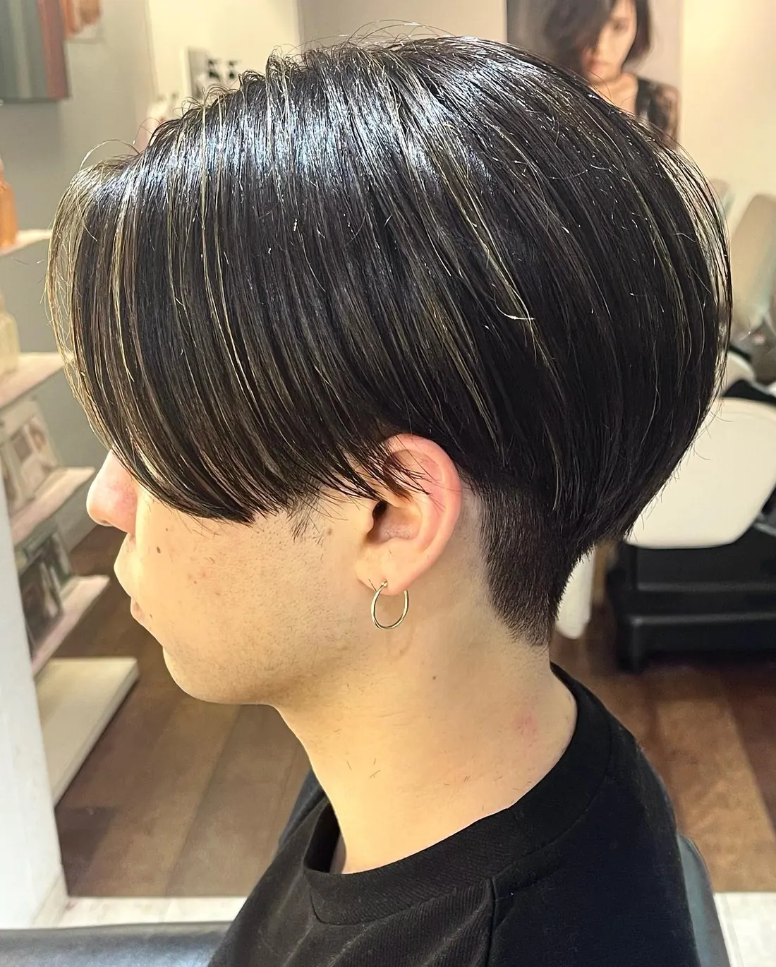 フェード・メンズパーマのヘアスタイル