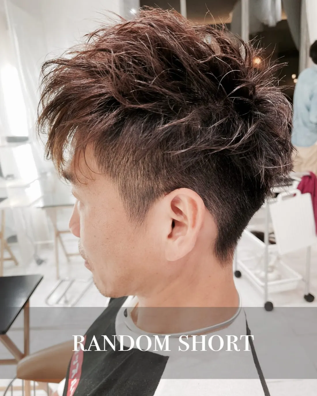 フェード・メンズパーマのヘアスタイル