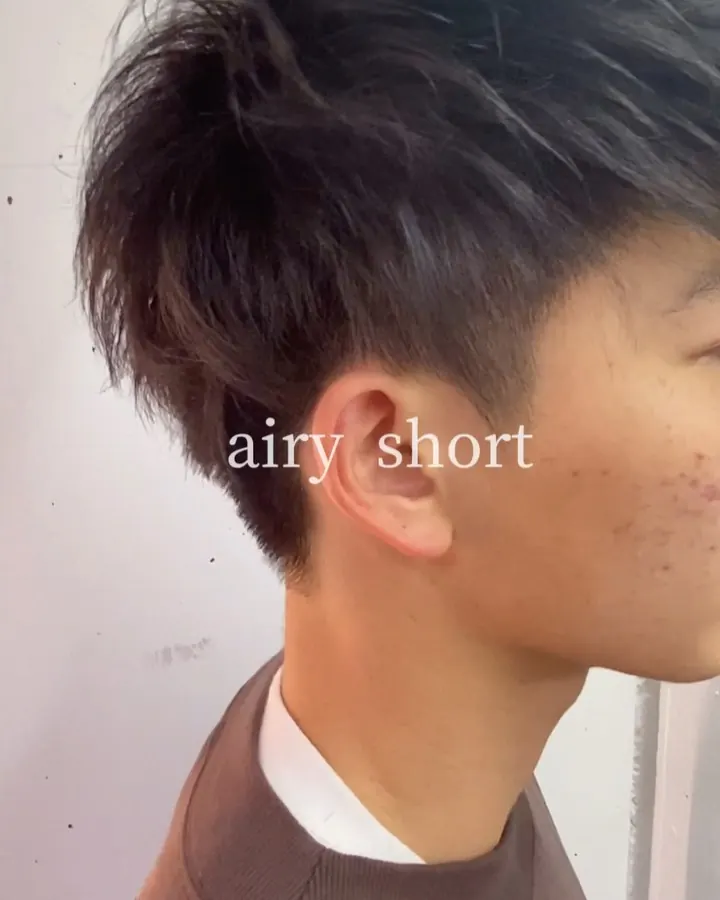 フェード・メンズパーマのヘアスタイル