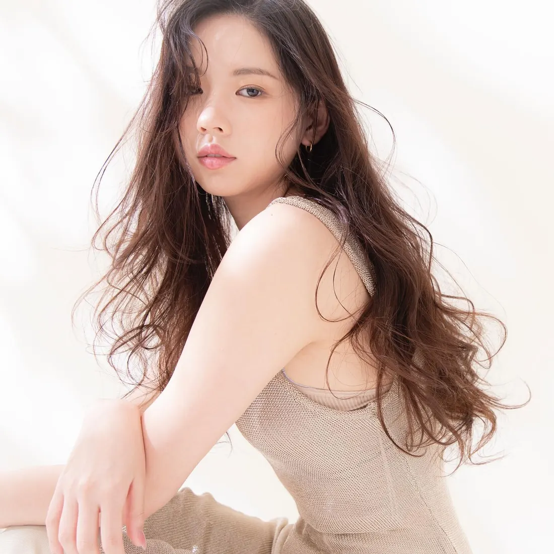 ロングのヘアスタイル
