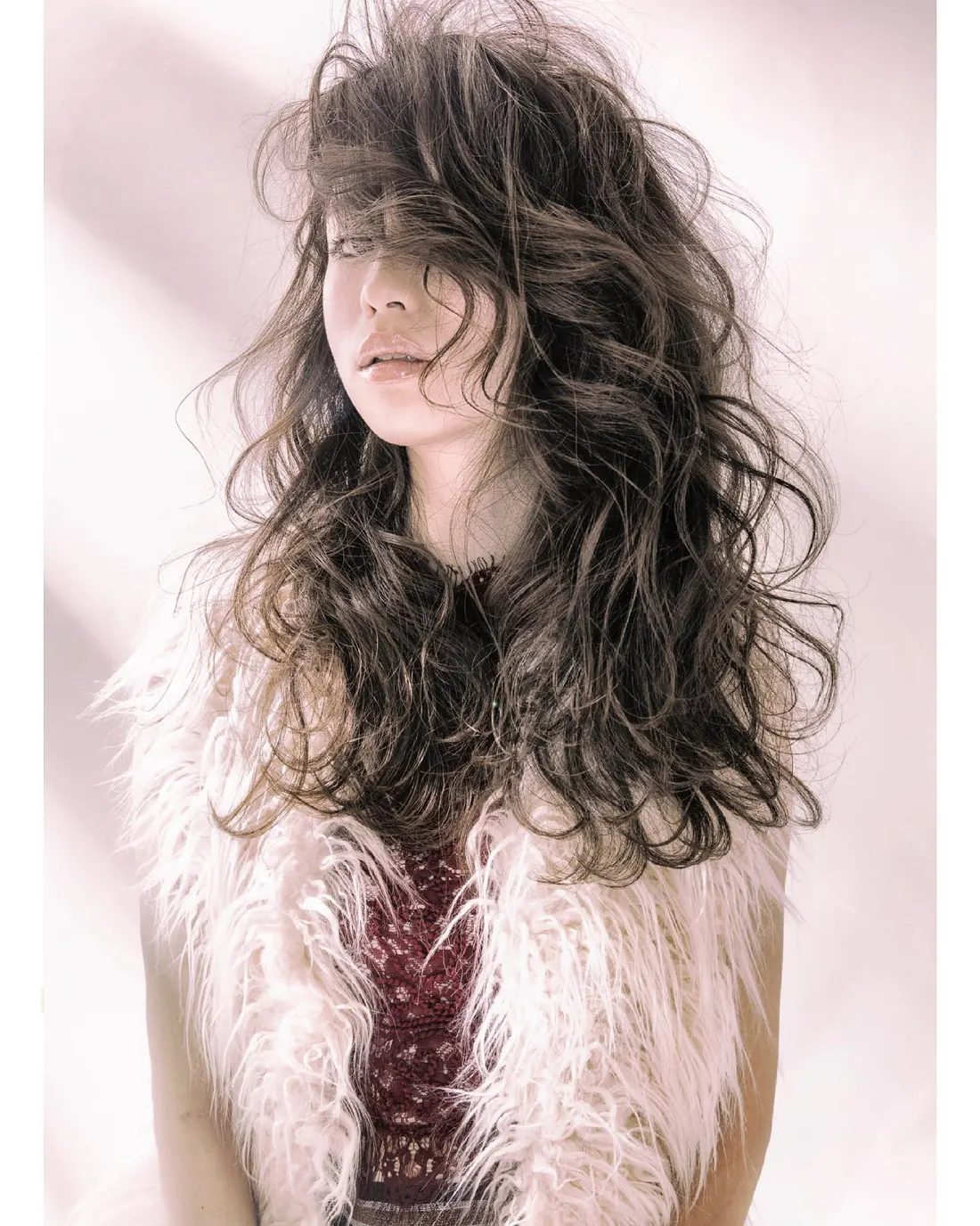 ロングのヘアスタイル