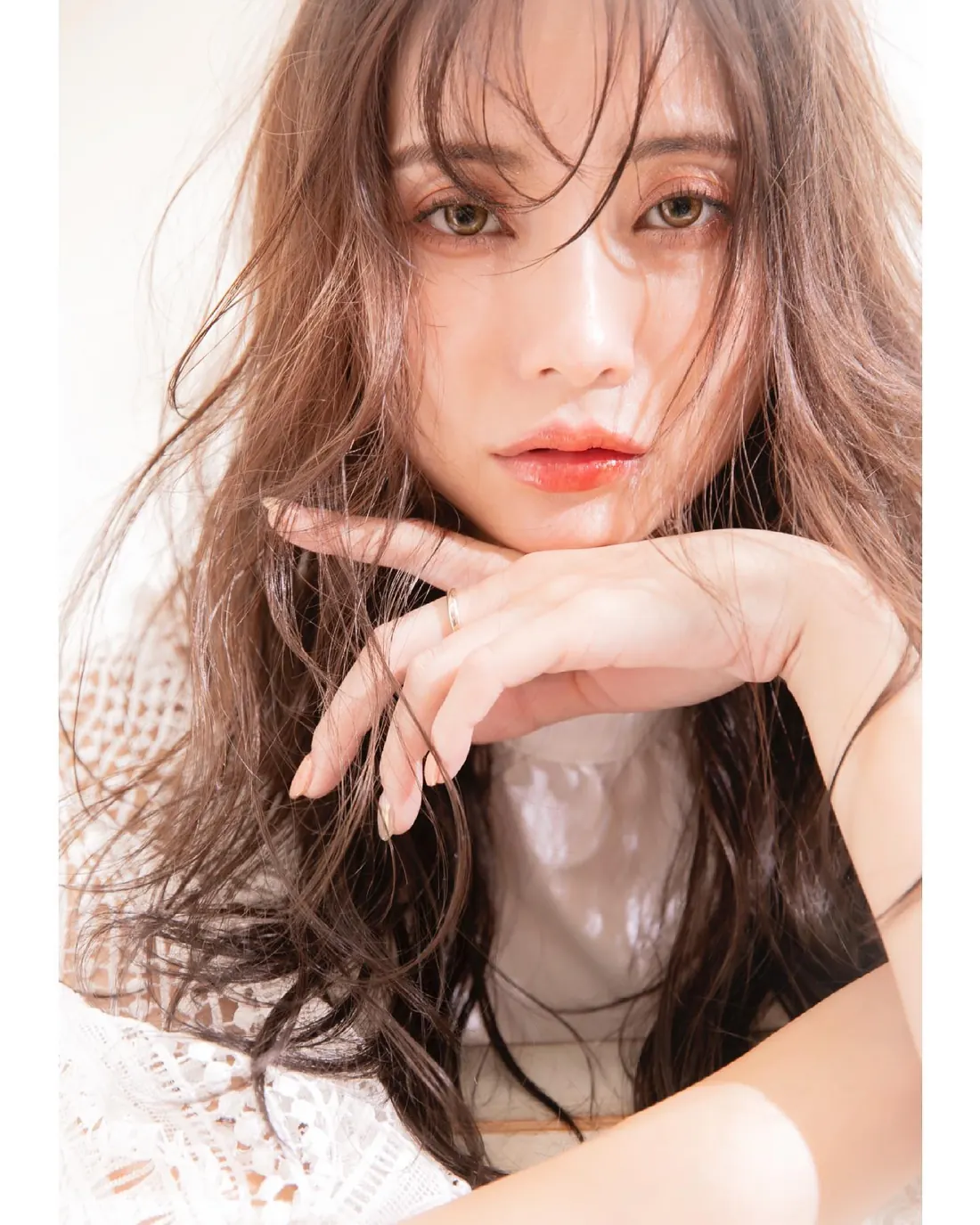 ロングのヘアスタイル